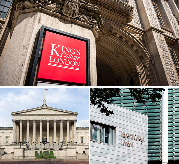 New developments near top London universities exterior
