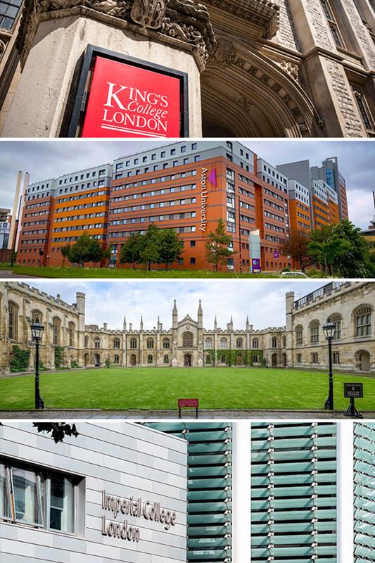 New developments near top London universities exterior