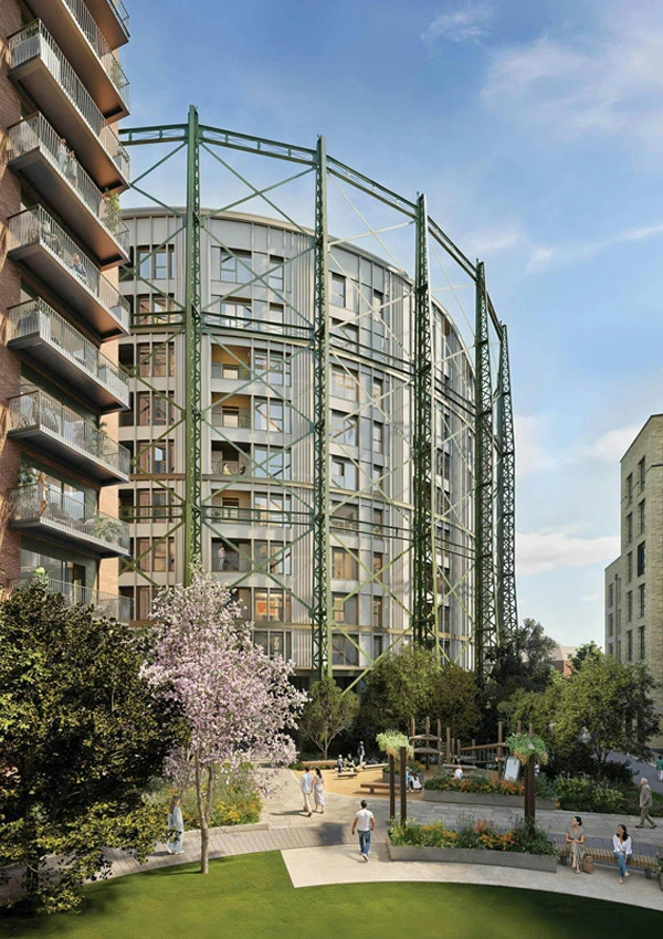 The Halo, Oval Village, SE11 exterior