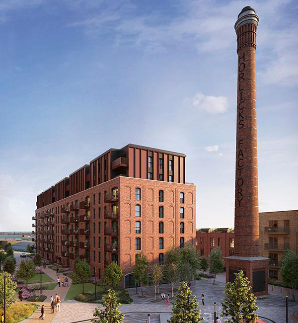 The Maltings, Horlicks Quarter, Slough exterior