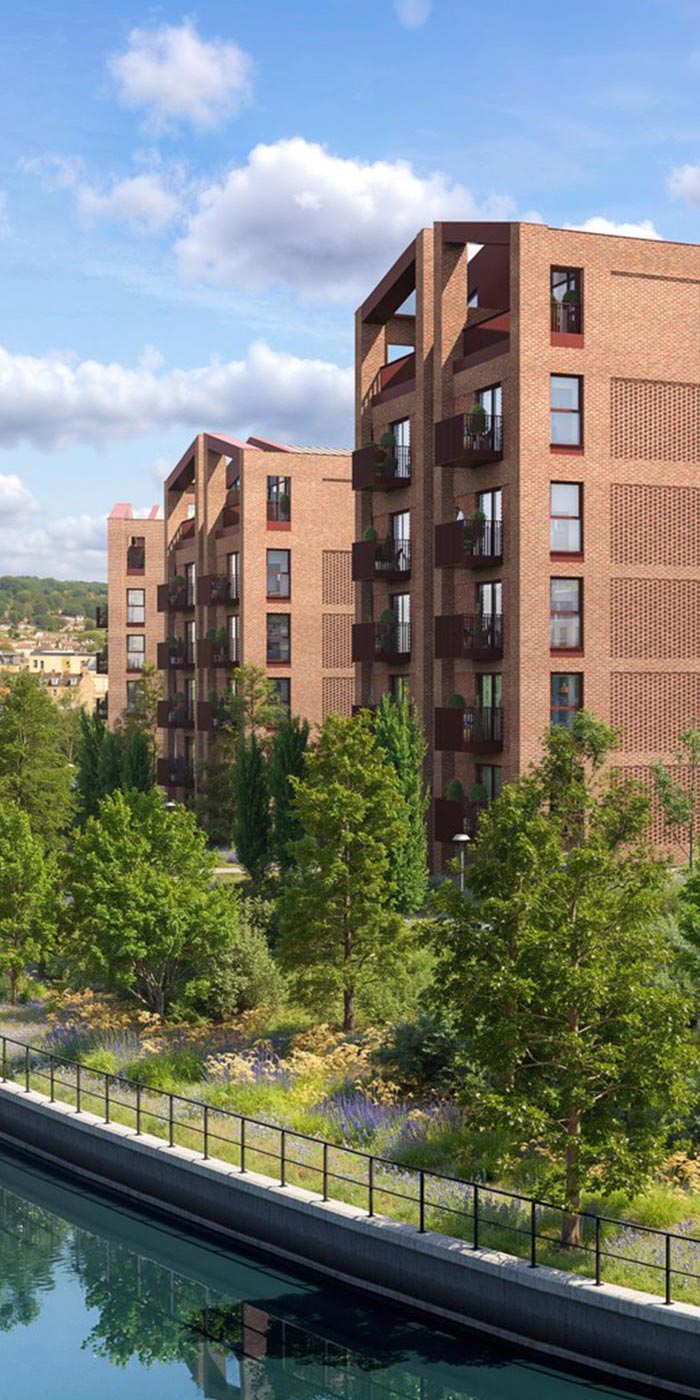 One Waterside, Bath, BA2 exterior