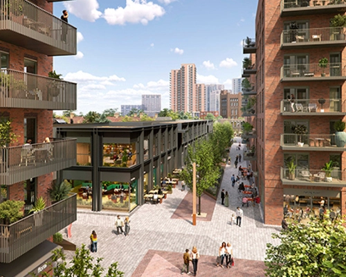 The Green Quarter, West London, UB1 exterior