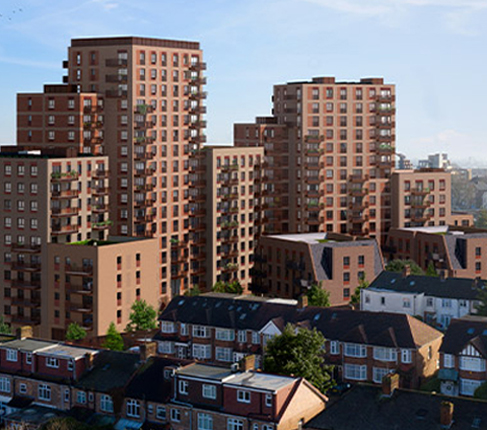 Royal Gateway, North Acton, W3 exterior