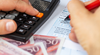 Calculating UK tax on financial documents