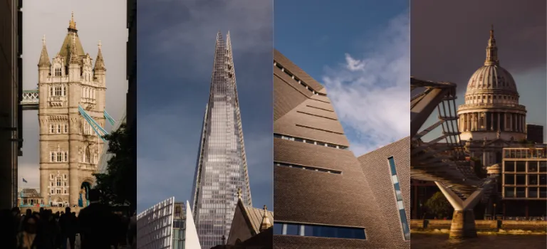 London’s landmark sites