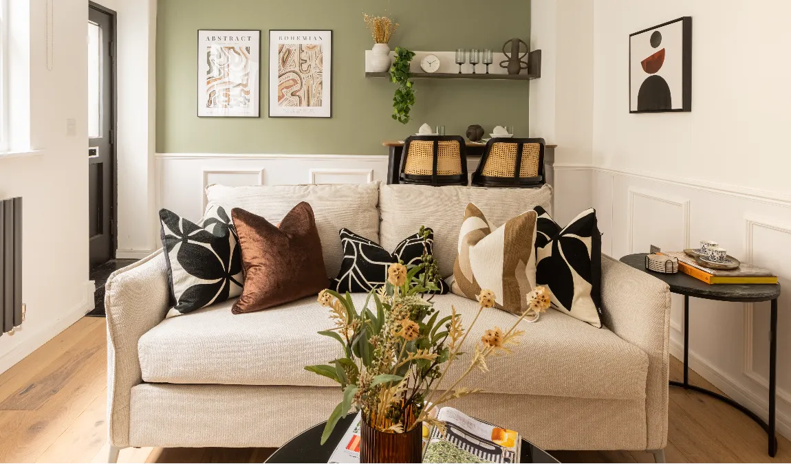 Modern living area