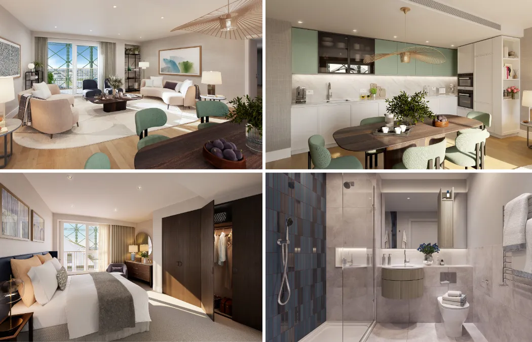 Modern apartments