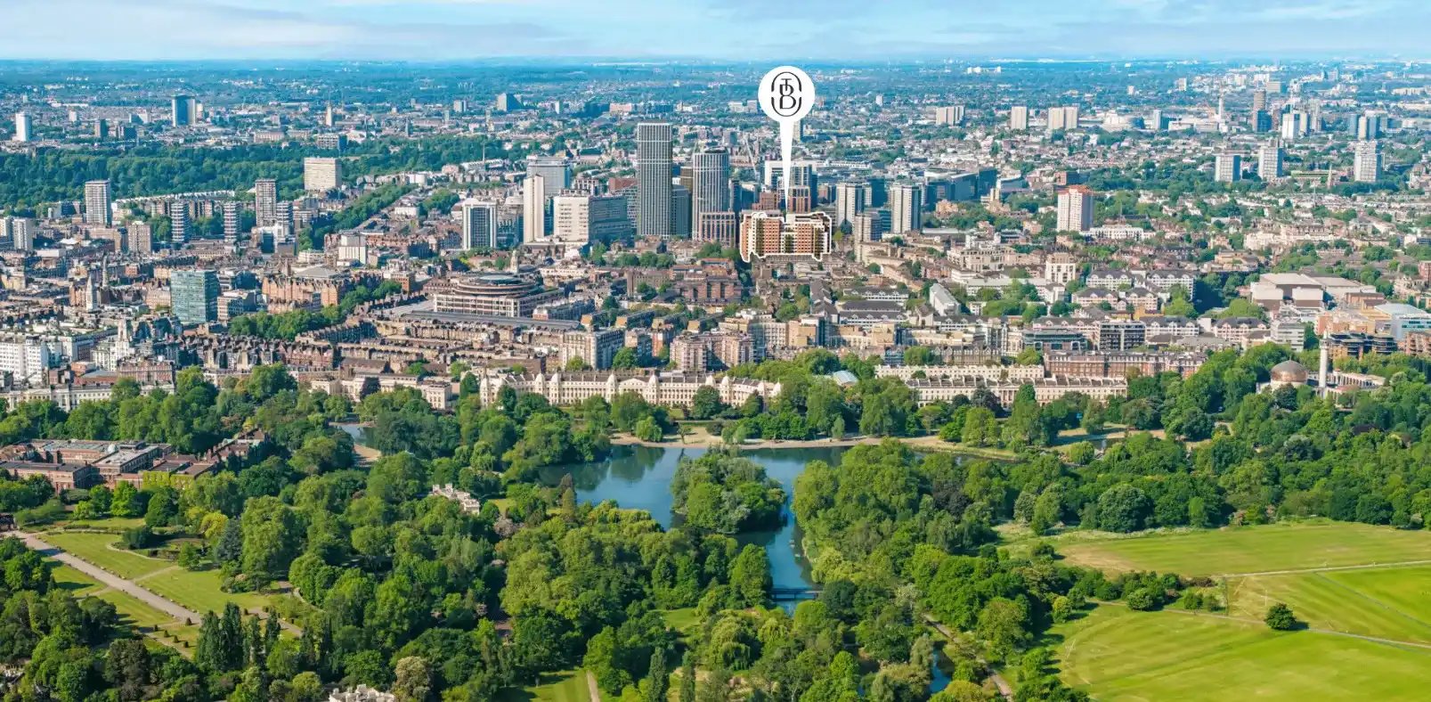 Broadley Aerial from Regent's Park
