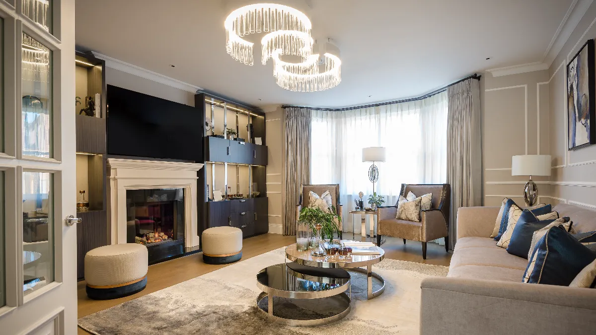 Modern living area